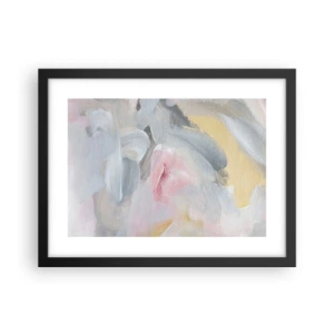 Poster în ramă neagră - Într-o lume de pastel - 40x30 cm