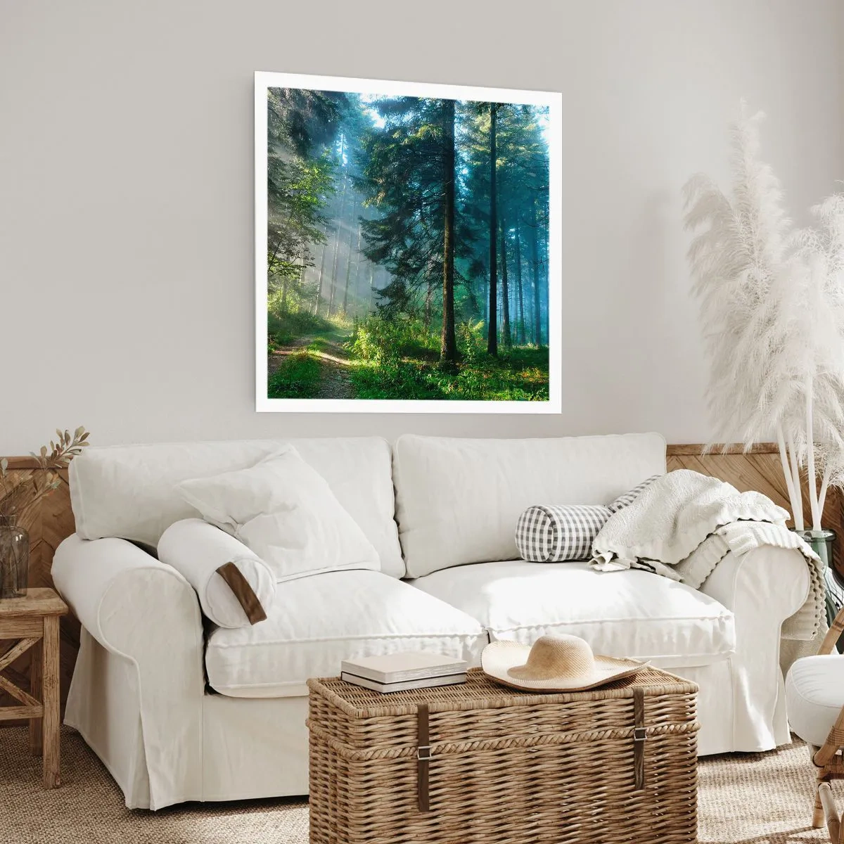 Poster - Strălucirea de dimineață - 50x50 cm