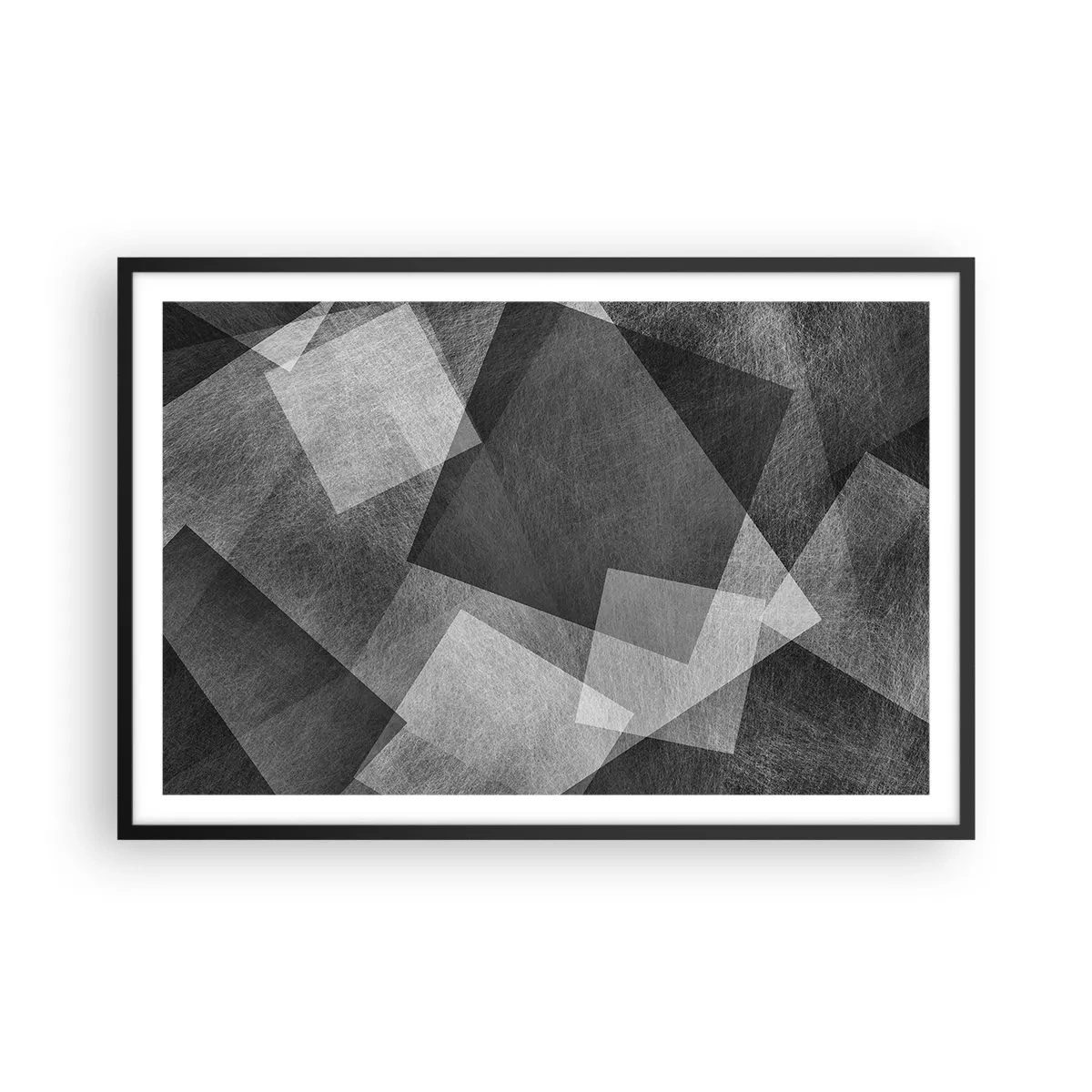 Poster în ramă neagră - Un simbol etern al permanenței și al ordinii - 91x61 cm