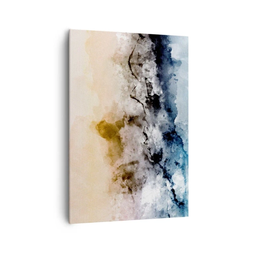 Tablou pe pânză - Scufundate într-un vârtej de ceață - 70x100 cm