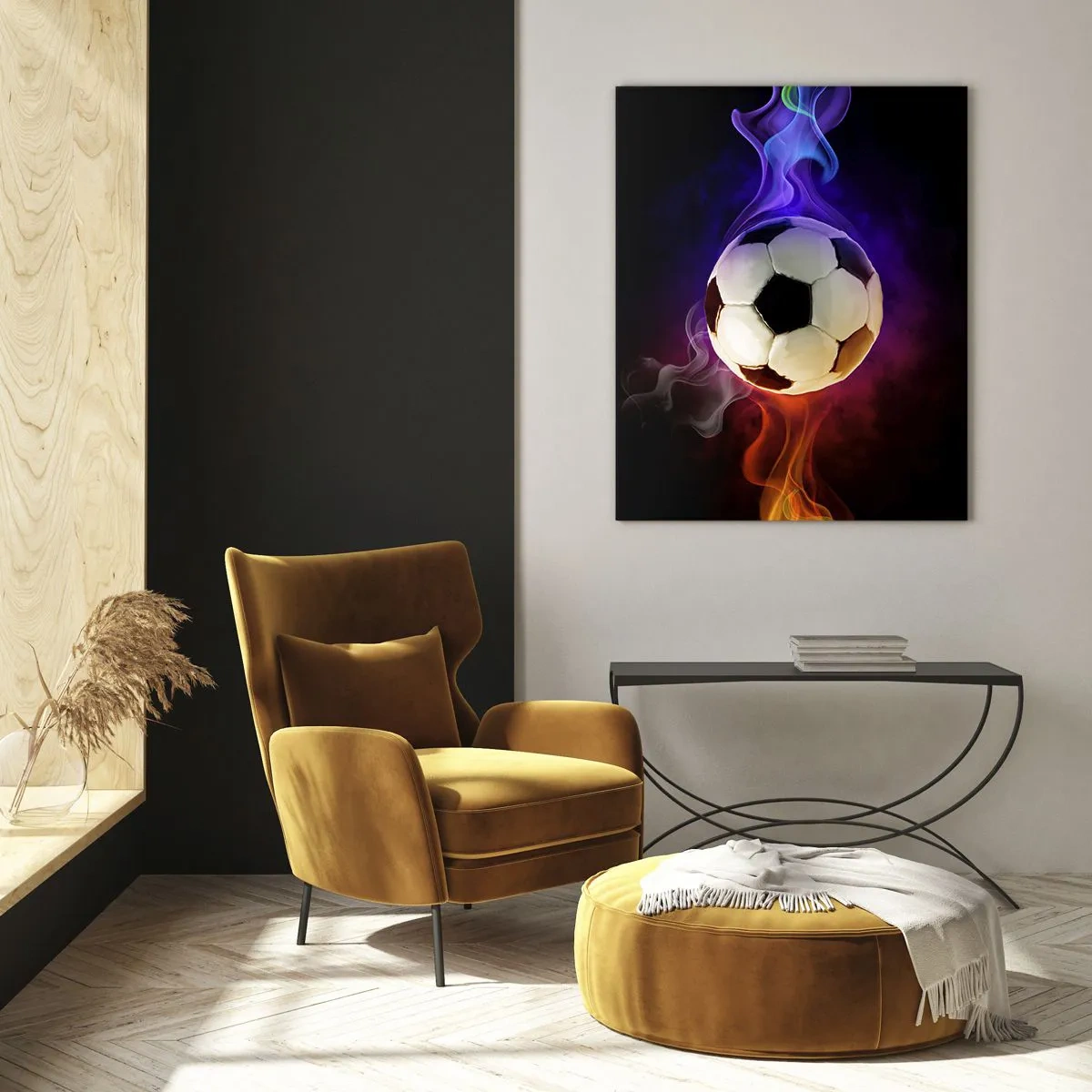 Tablou pe sticlă - Puterea magică a jocului - 50x70 cm