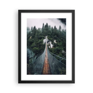 Poster în ramă neagră - Numai pentru vulturi - 30x40 cm