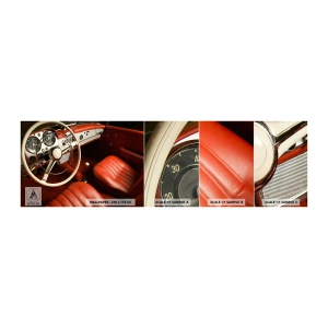 Mostră de Tapet Standard Eco - Lux în stil vintage - Mașină, Clasic, Automobile - 100x30 cm