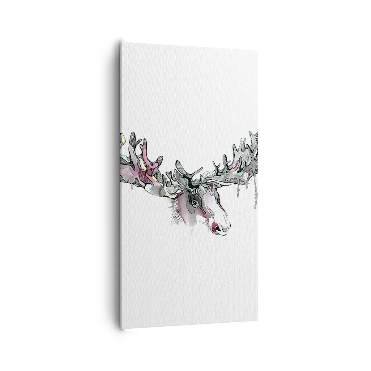 Tablou pe pânză - Coroana regelui pădurii - 65x120 cm