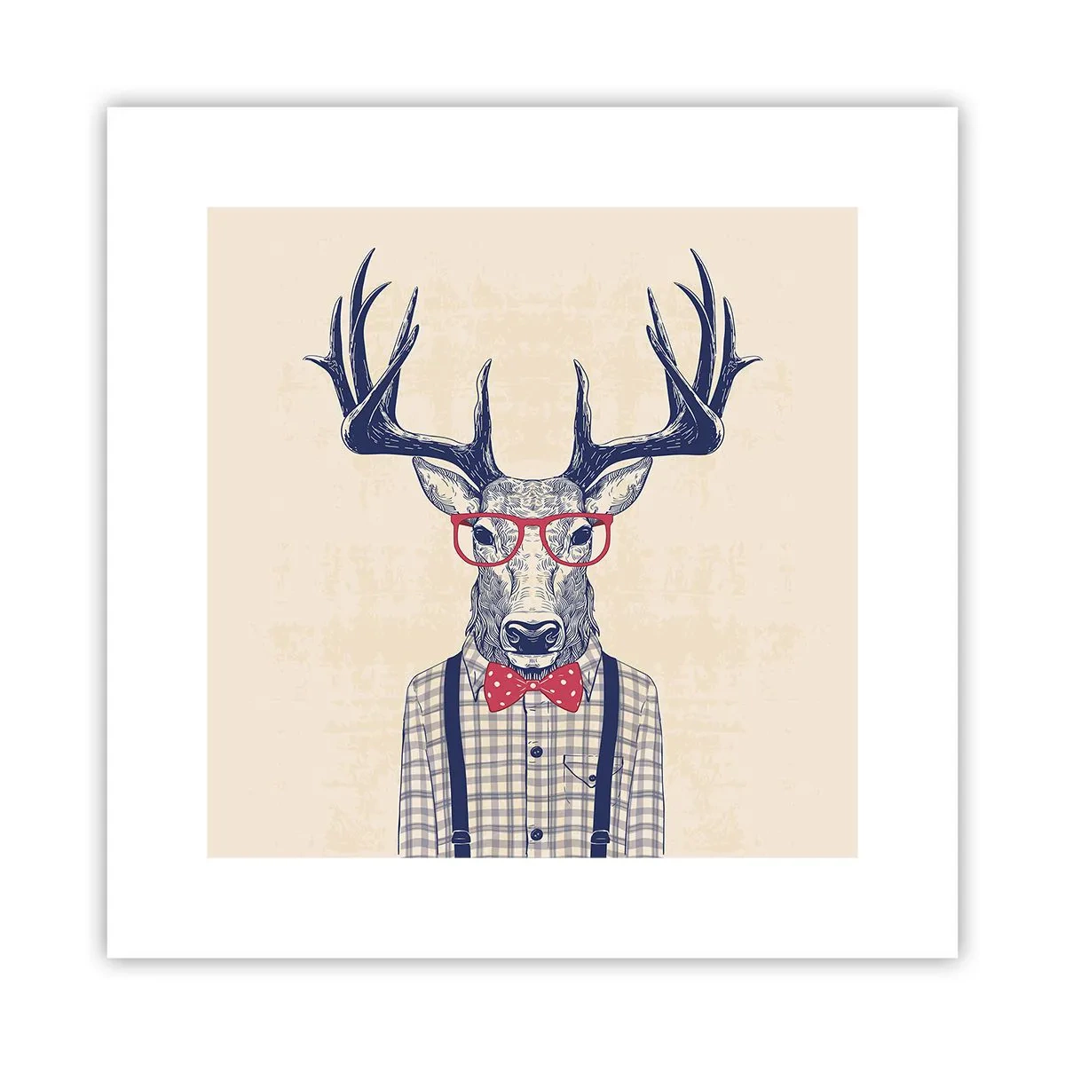 Poster - O extravaganță jucăușă - 30x30 cm