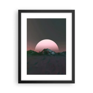 Poster în ramă neagră - Într-o galaxie învecinată - 30x40 cm