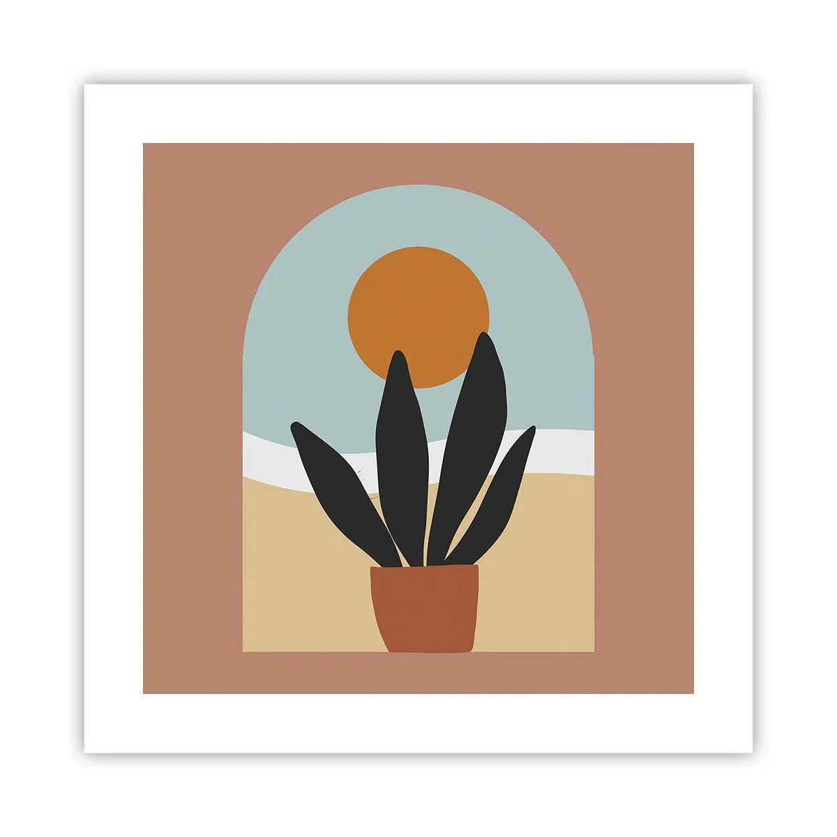 Poster - Bucurii mici - 40x40 cm