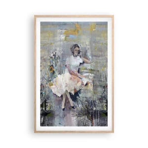 Poster în ramă de stejar deschis - Clasică și modernă - 61x91 cm