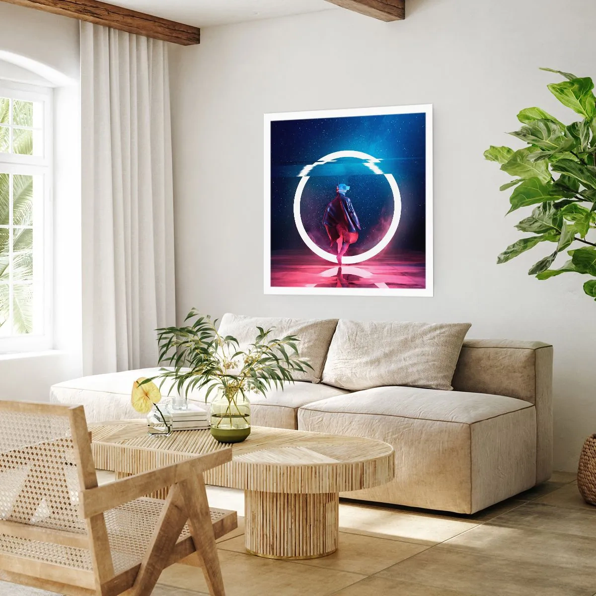 Poster - Între lumi - 40x40 cm