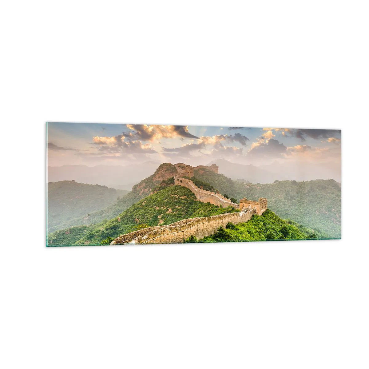 Tablou pe sticlă - Măreția netrecătoare - 140x50 cm