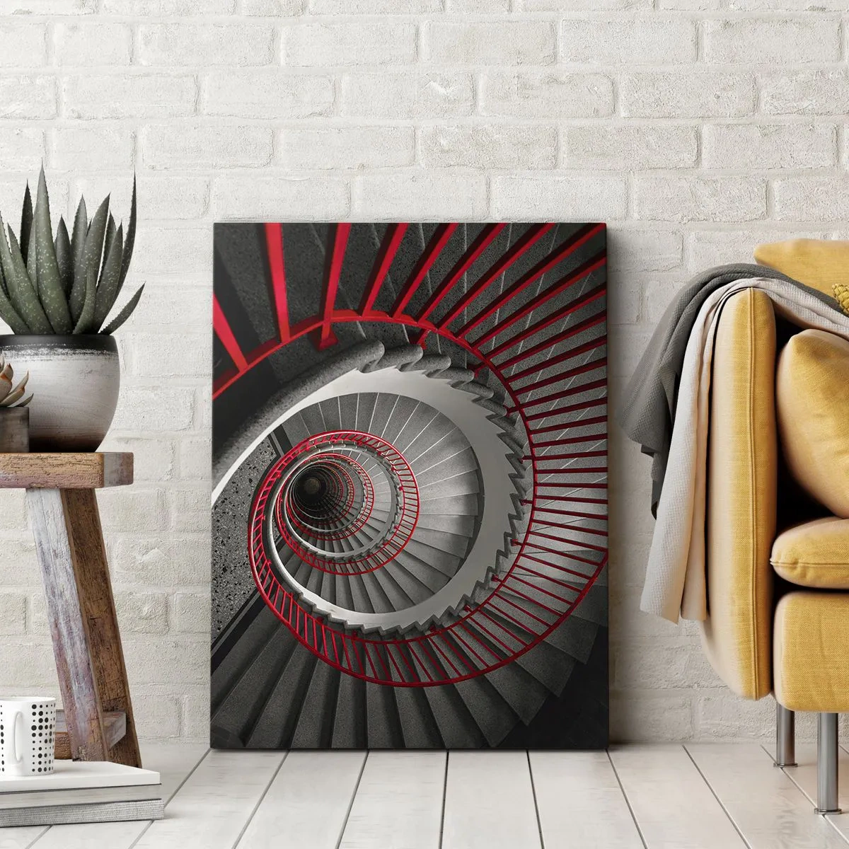 Tablou pe pânză - Jocuri arhitecturale - 50x70 cm
