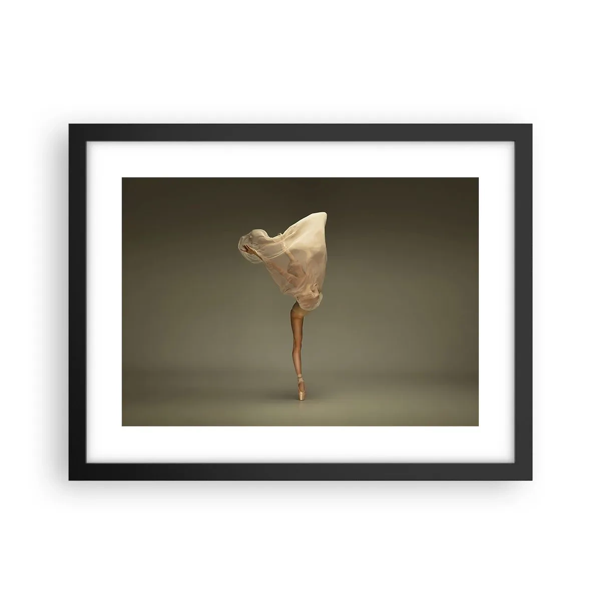 Poster în ramă neagră - Pe cale să zboare - 40x30 cm