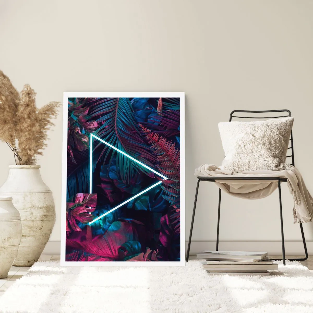 Poster - Grădină în stil disco - 30x40 cm