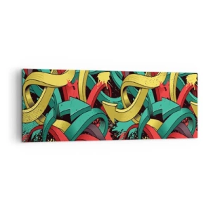 Tablou pe pânză - Pe unde să mergem? - 140x50 cm