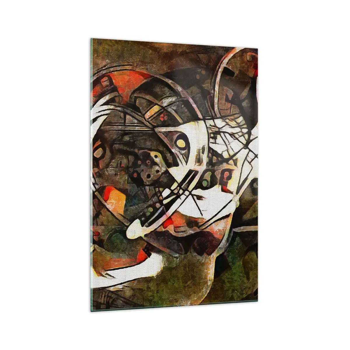 Tablou pe sticlă - Auziți mișcarea? - 70x100 cm