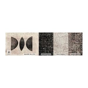 Mostră tapet Premium Canvas - Abstracție etnică - Abstracția, Bucată, Artă Modernă - 100x30 cm