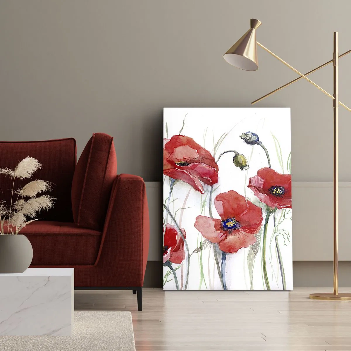 Tablou pe pânză - Flori poloneze - 50x70 cm