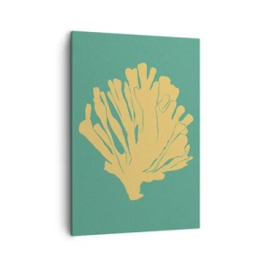 Tablou pe pânză - Tufișul din pădurea subacvatică - 50x70 cm