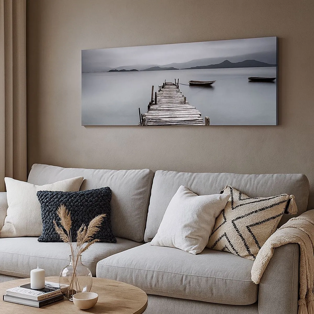 Tablou pe pânză - Poți pleca mâine - 100x40 cm