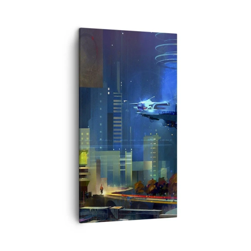 Tablou pe pânză - În viitorul apropiat - 45x80 cm