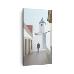 Tablou pe pânză - Plimbare însorită - 45x80 cm