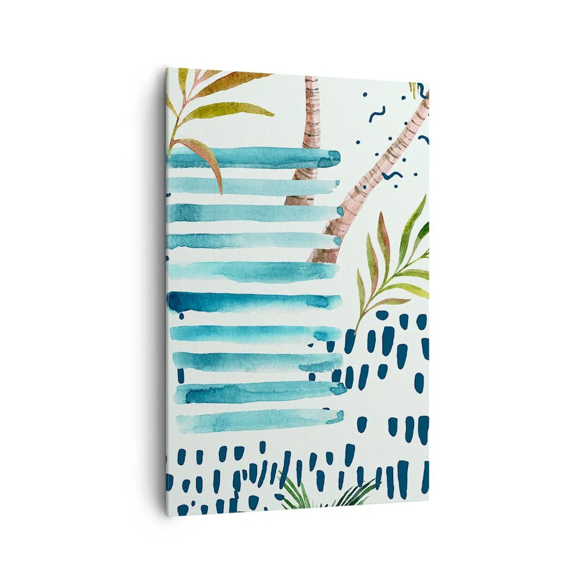 Tablou pe pânză - Vacanță sub palmieri - 80x120 cm