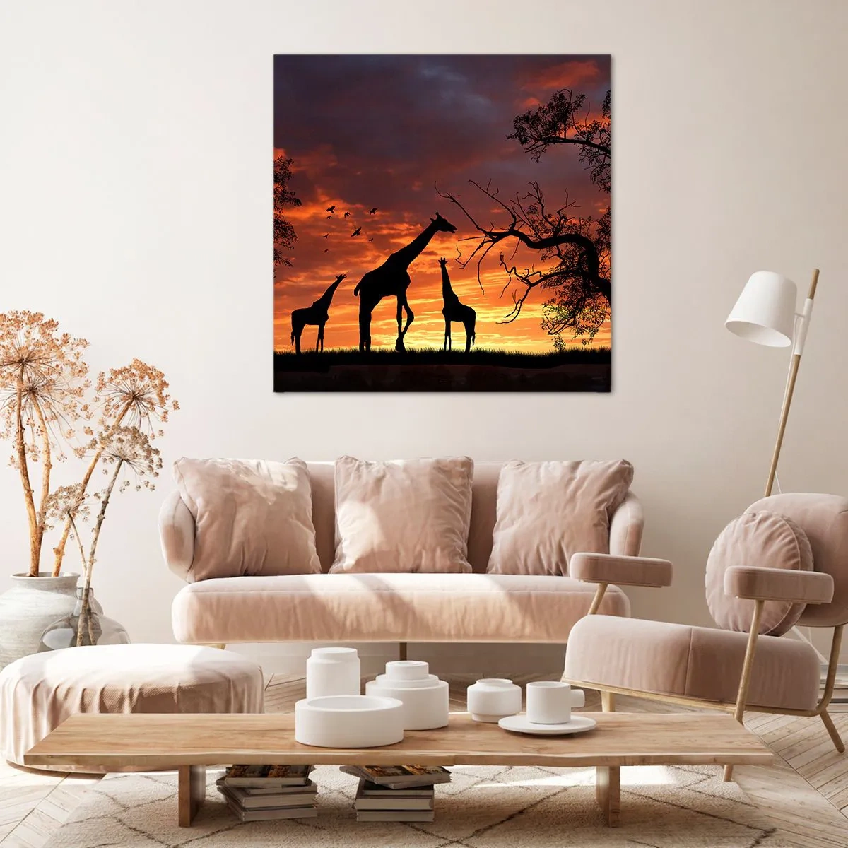 Tablou pe pânză - O mică cină cu cei dragi - 30x30 cm