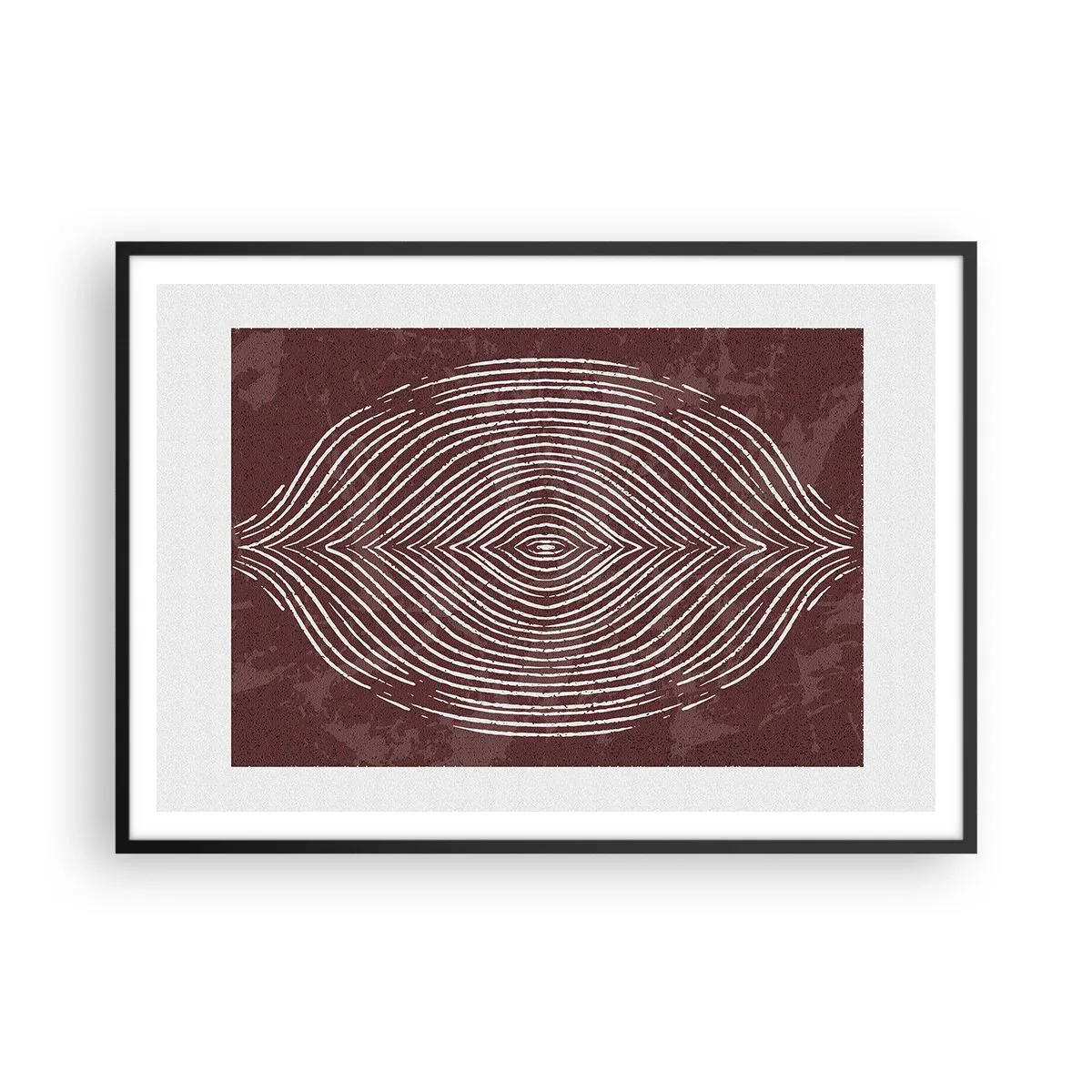 Poster în ramă neagră - Spațiul vorbește - 100x70 cm