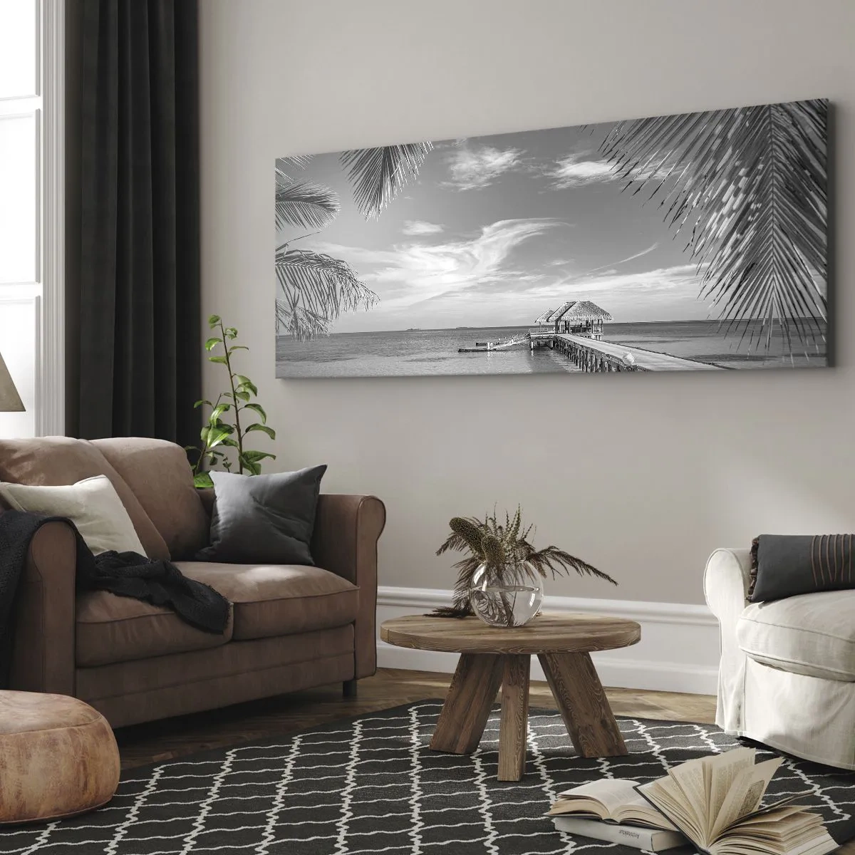 Tablou pe pânză - O amintire sau un vis? - 100x40 cm