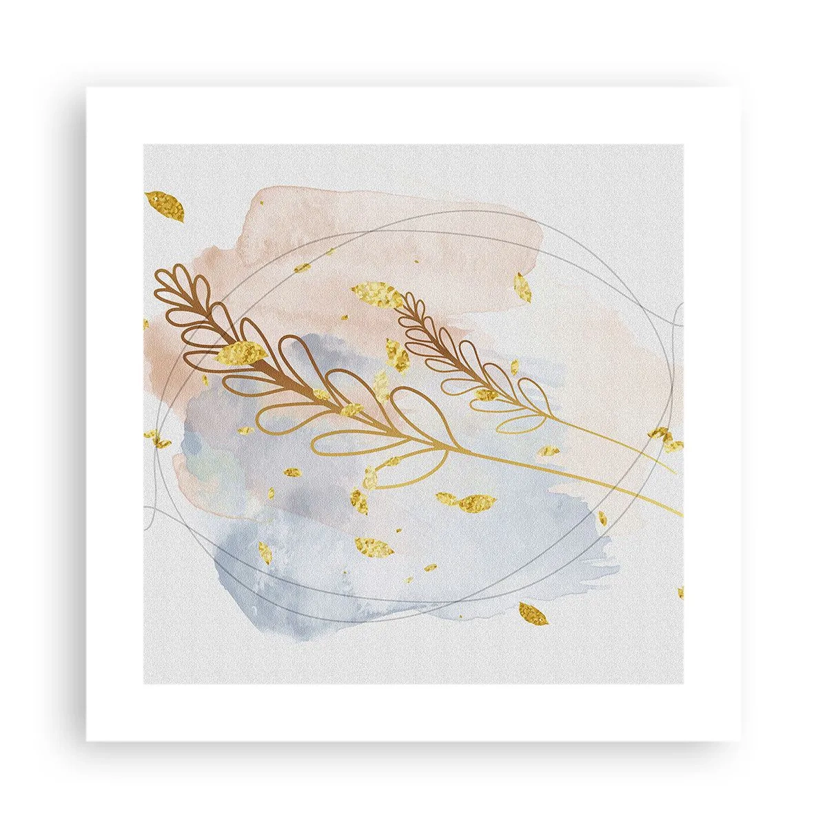 Poster - Suflul de aur - 40x40 cm