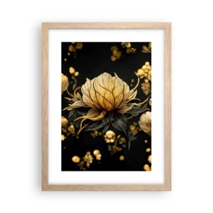 Poster în ramă de stejar deschis - Fragilitate subtilă - 30x40 cm