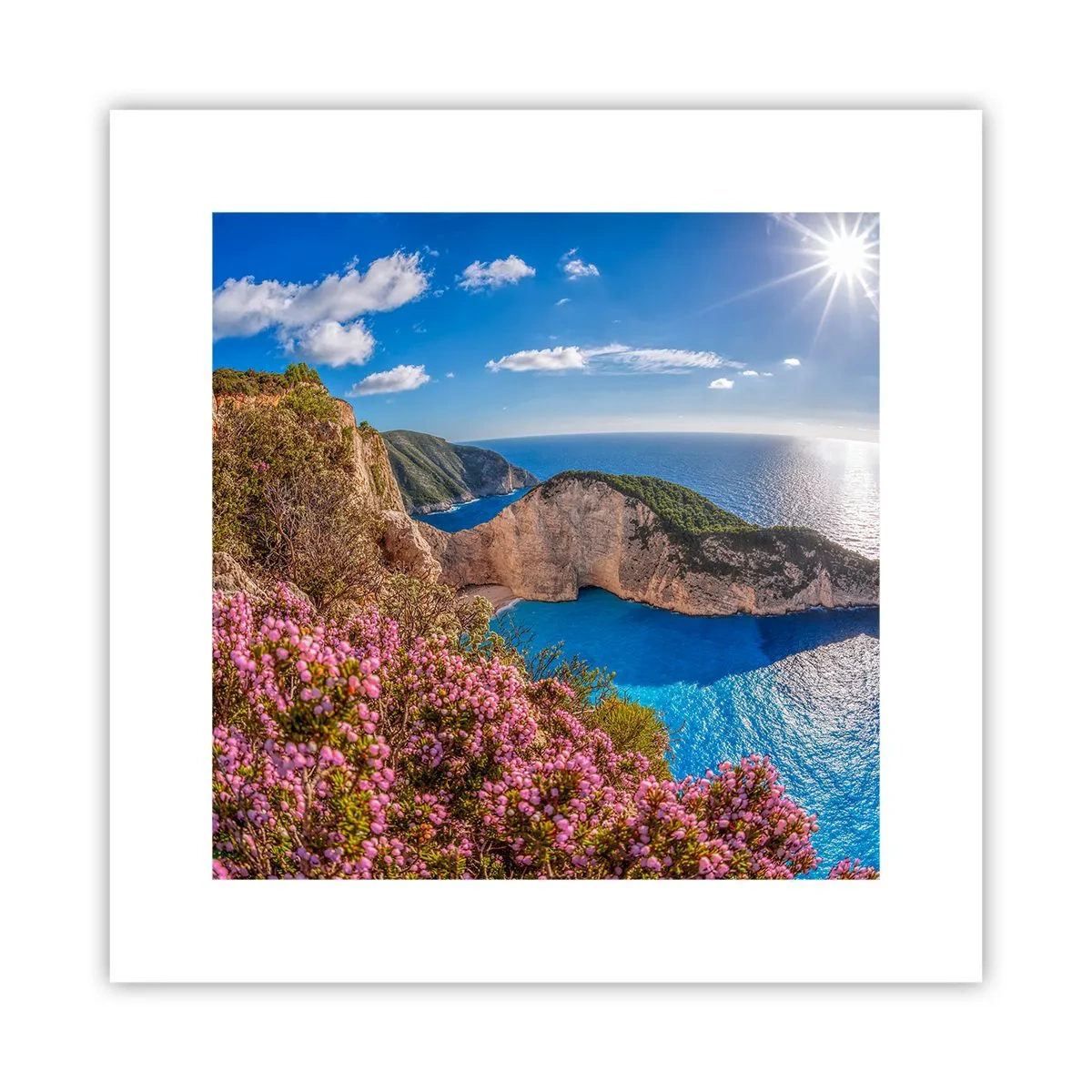 Poster - Marea mea vacanță grecească - 30x30 cm