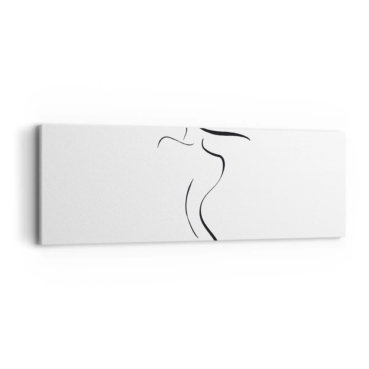 Tablou pe pânză - E insesizabilă ca un val - 90x30 cm