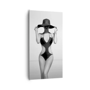 Tablou pe pânză - Numele meu este: Eleganța - 65x120 cm