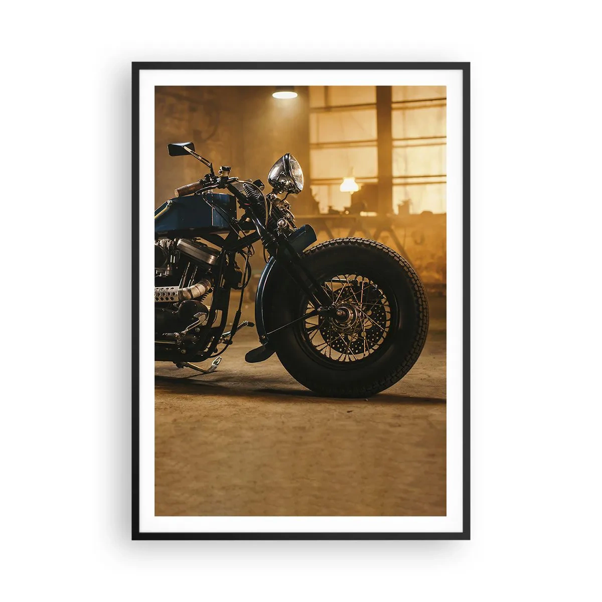 Poster în ramă neagră - Pot să fac totul - 70x100 cm