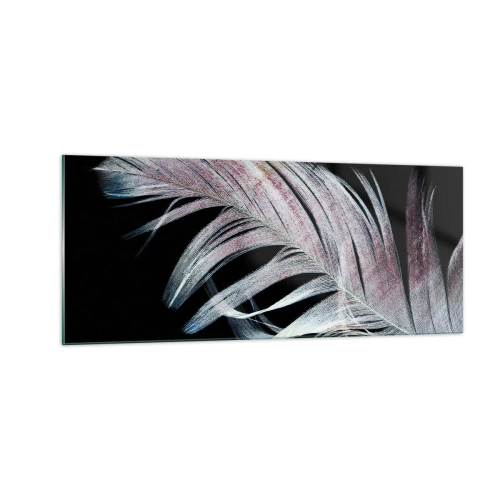 Tablou pe sticlă - Gândește-te la atingere - 100x40 cm