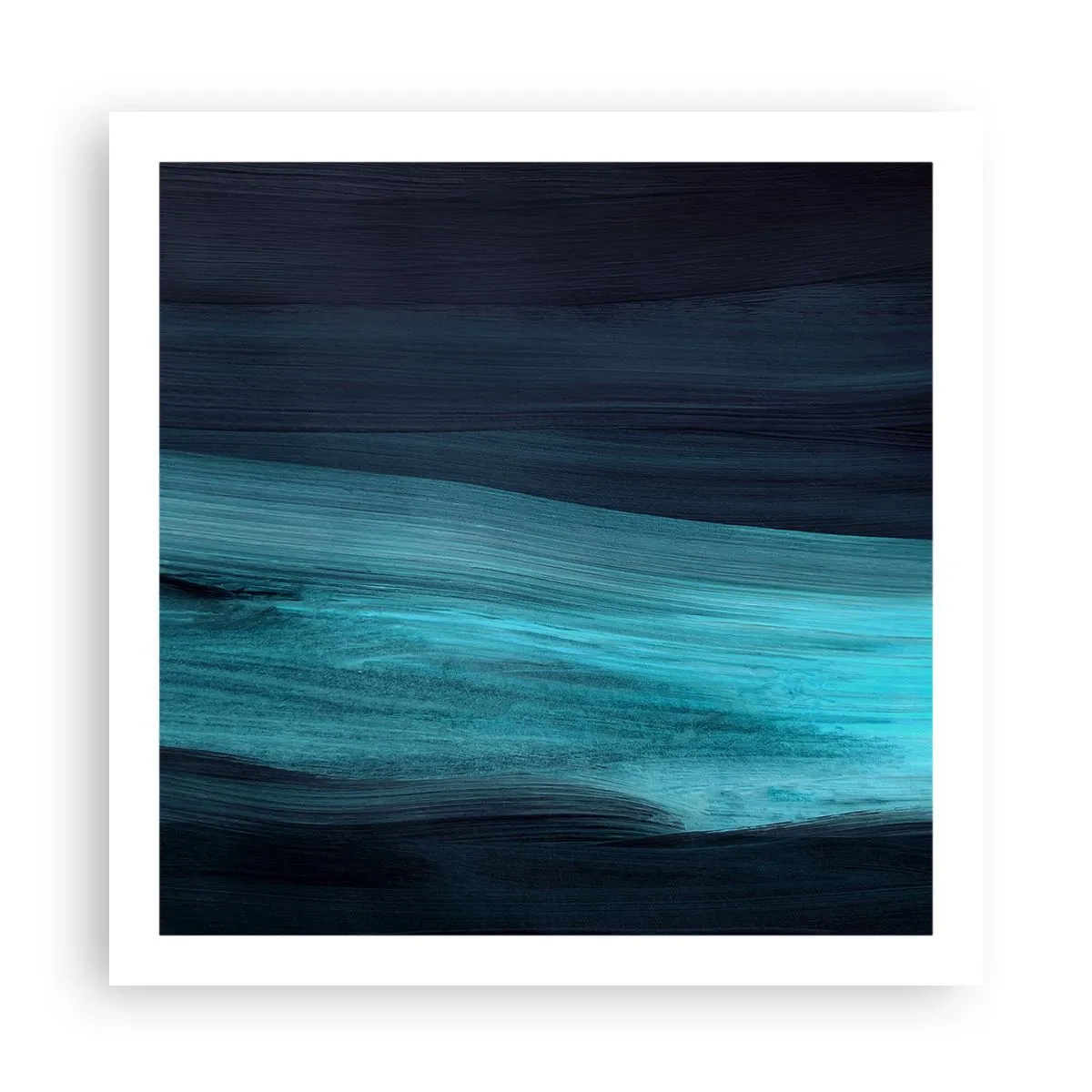 Poster - Du-te cu fluxul - 60x60 cm