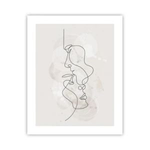 Poster - Încurcați într-o îmbrățișare - 40x50 cm