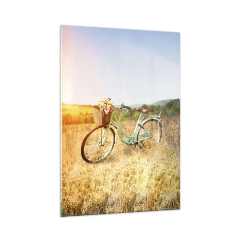 Tablou pe sticlă - Mă odihnesc aici un pic - 50x70 cm