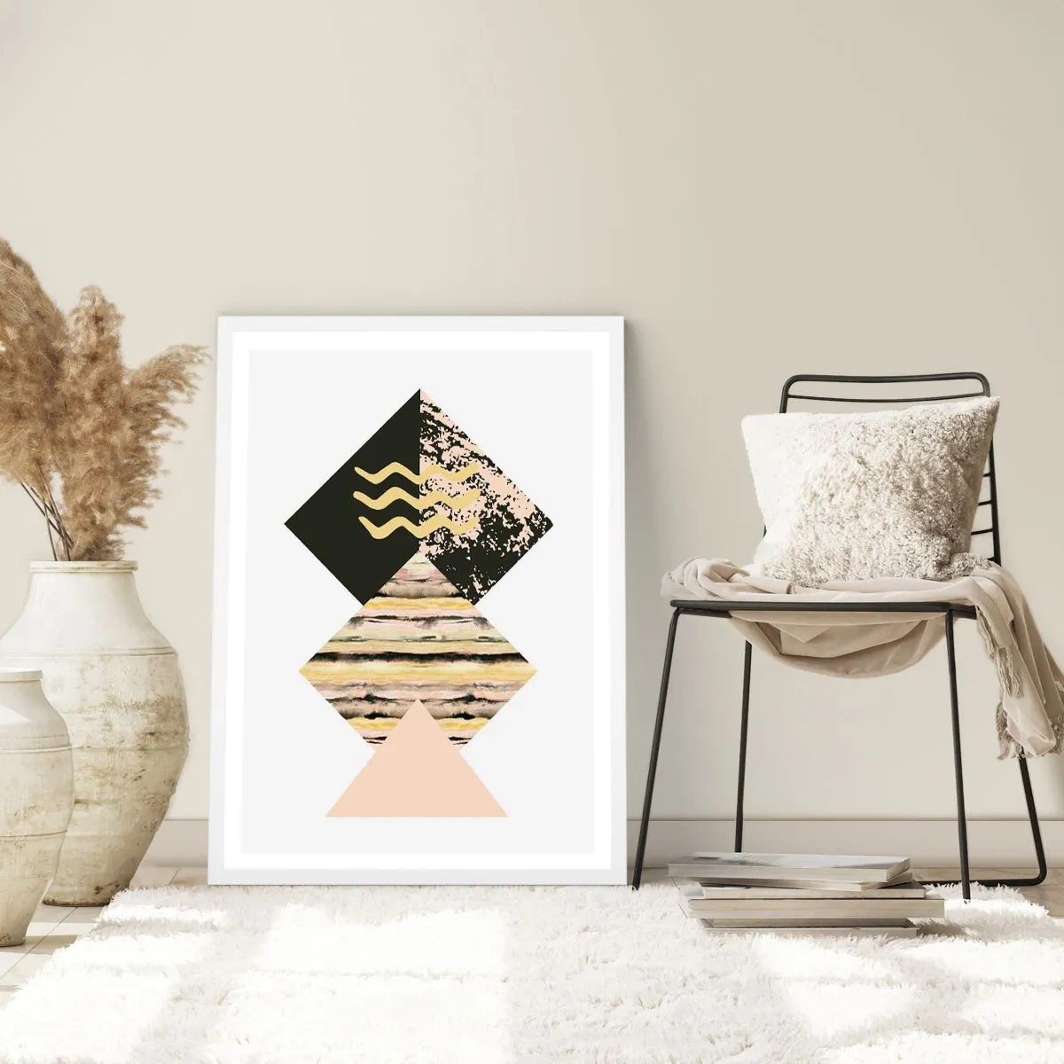 Poster în ramă albă - Aparent simplu - 40x50 cm