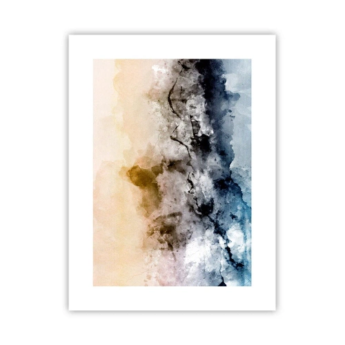 Poster - Scufundate într-un vârtej de ceață - 30x40 cm