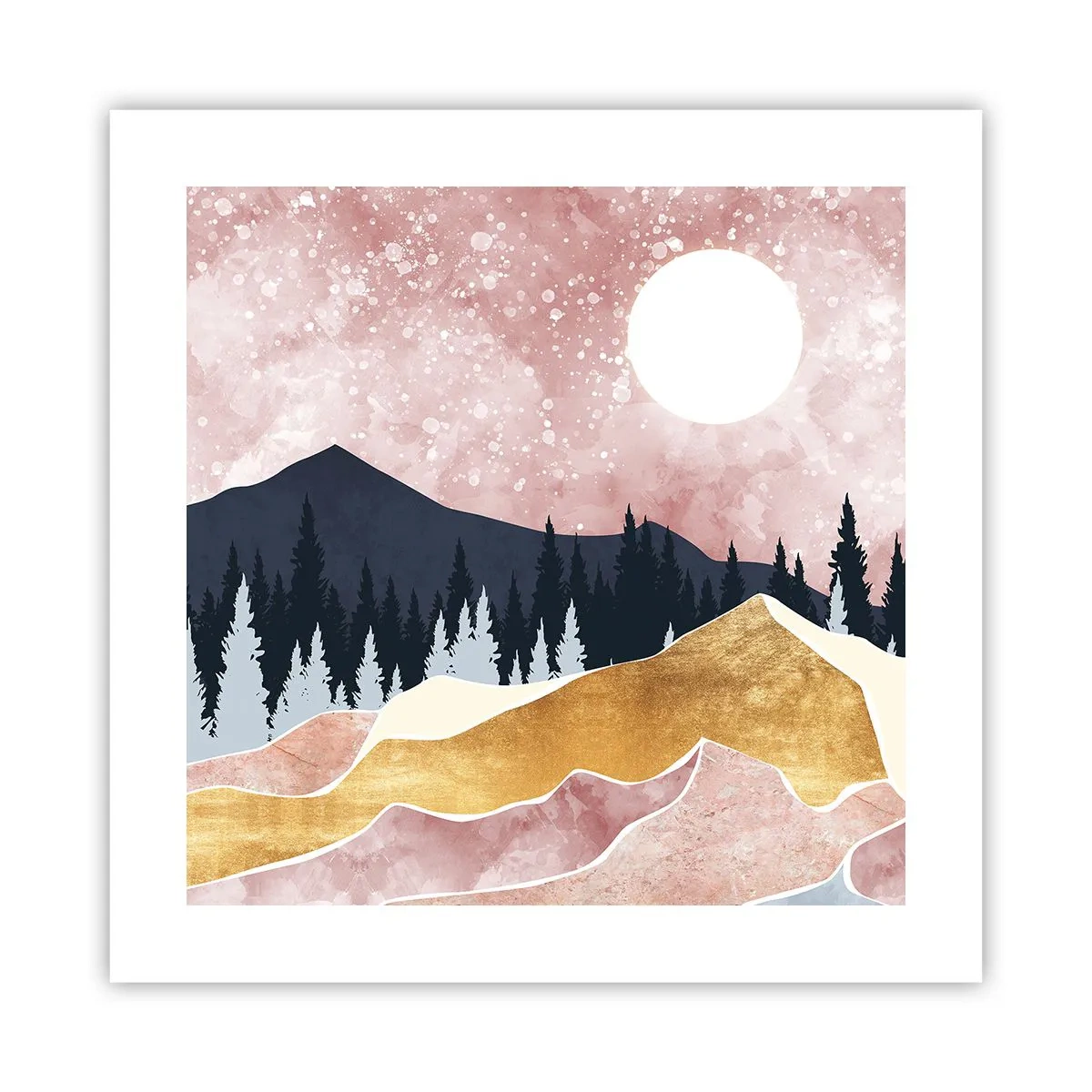 Poster - Garda de noapte - 40x40 cm