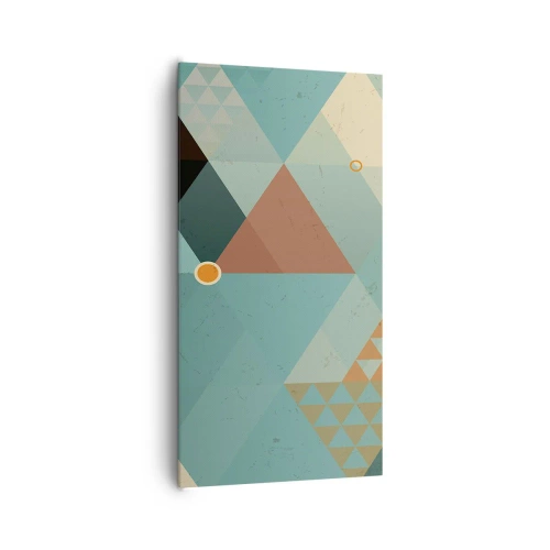 Tablou pe pânză - Unitatea multiplicității, multiplicitatea unității - 65x120 cm