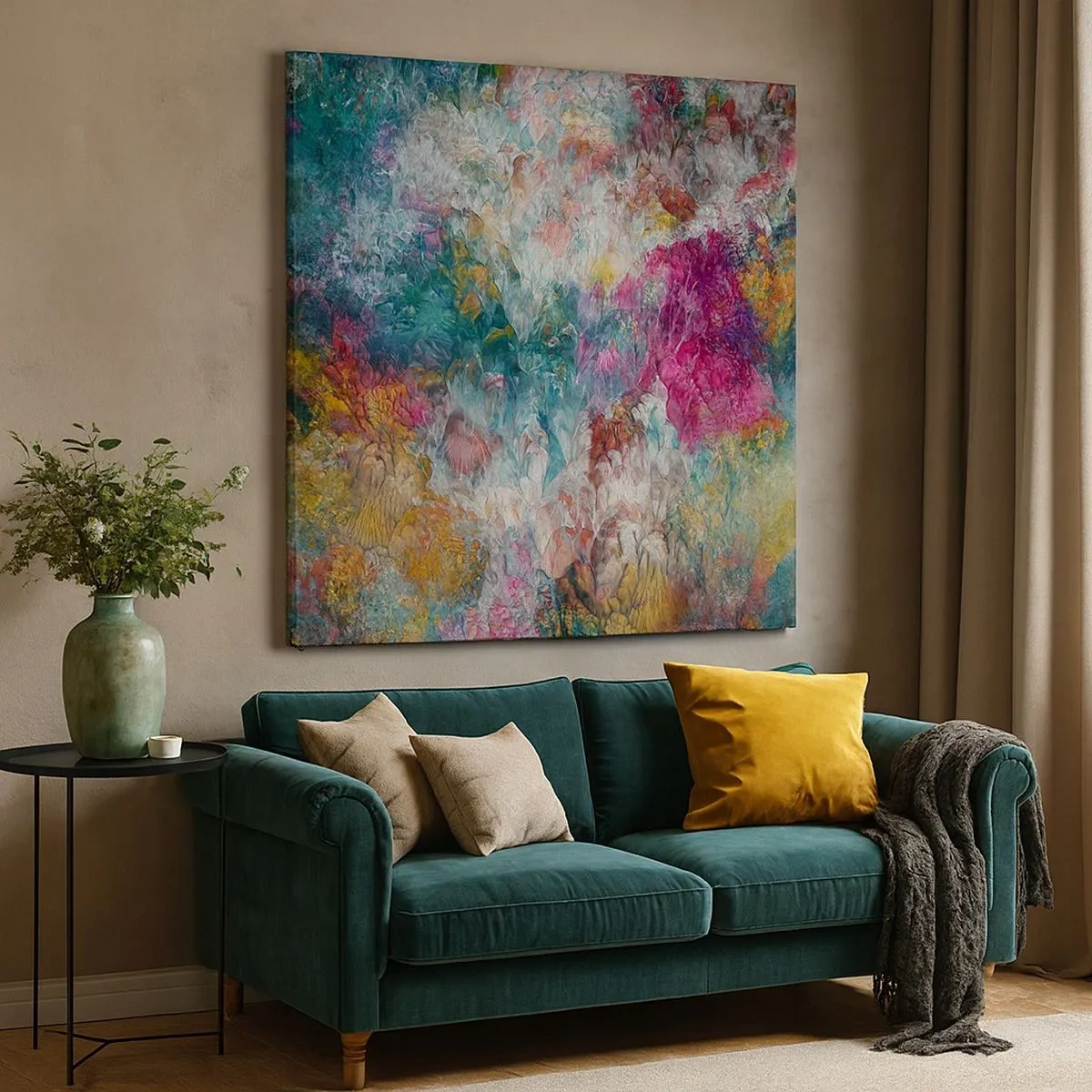 Tablou pe pânză - În plină înflorire - 30x30 cm