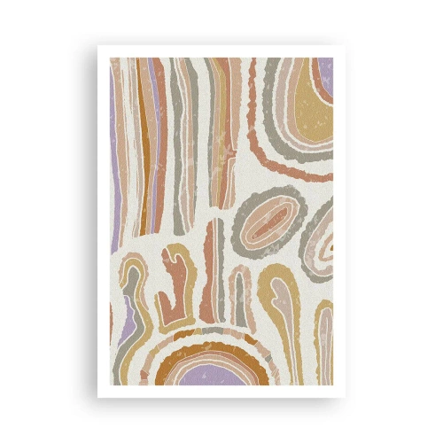 Poster - Secțiuni colorate - 70x100 cm