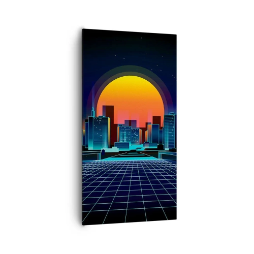 Tablou pe pânză - Încă mai vrei să ajungi la lumea reală? - 65x120 cm