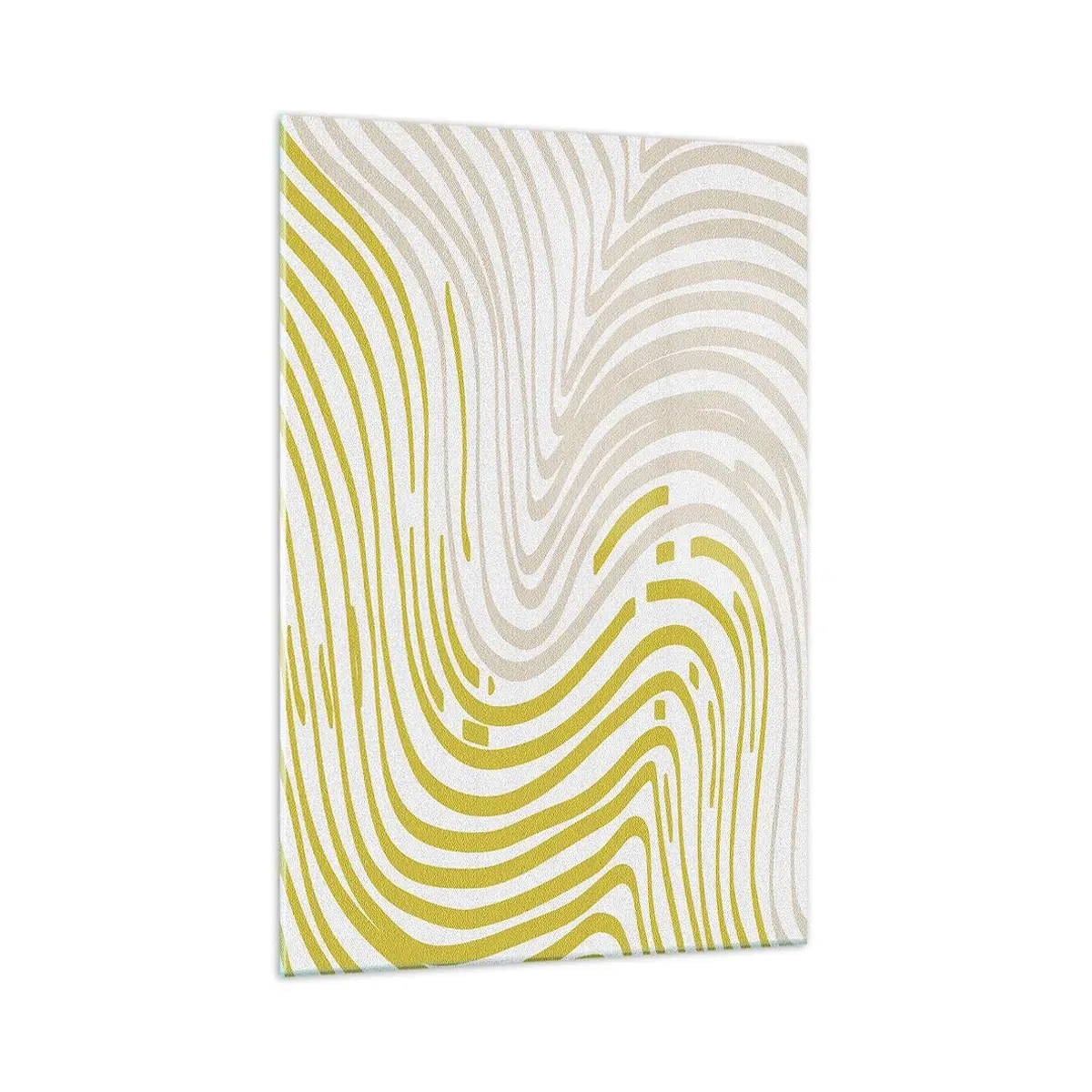 Tablou pe sticlă - Compoziție cu cambrare ușoară - 70x100 cm