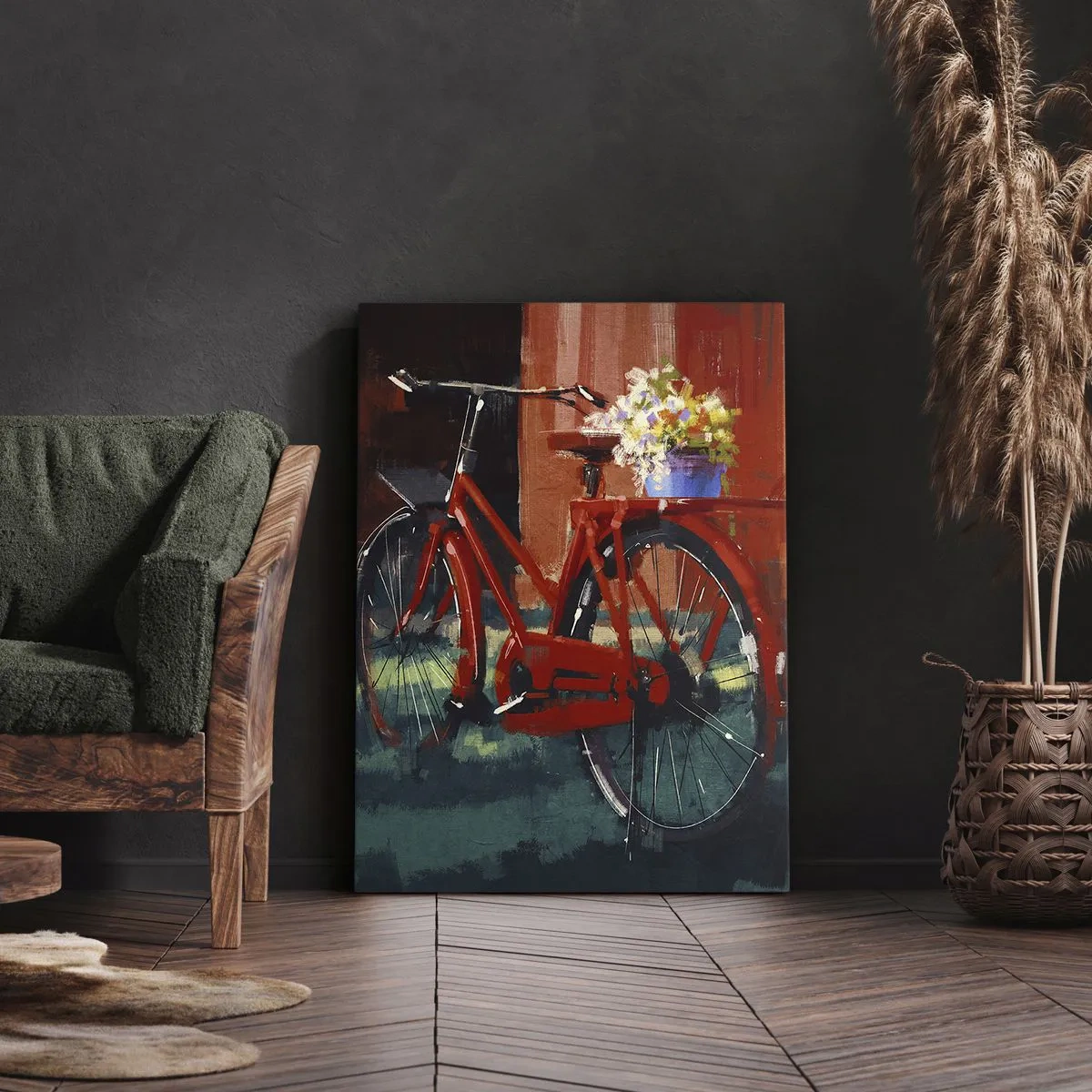 Tablou pe pânză - I want to ride my bicycle - 65x120 cm