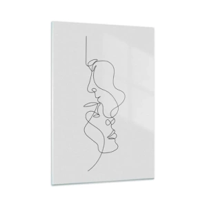 Tablou pe sticlă - Dorință vorace - 50x70 cm