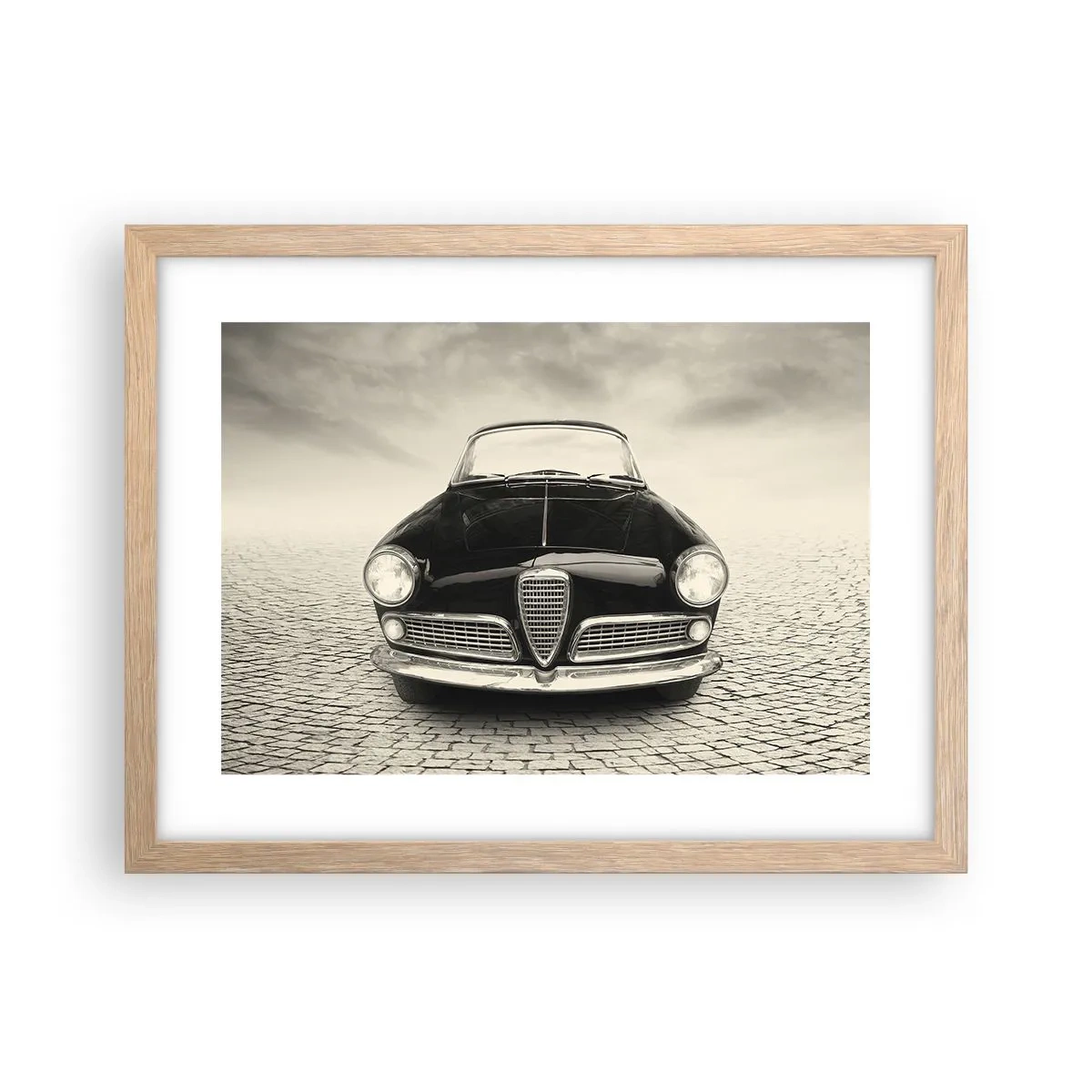 Poster în ramă de stejar deschis - Și cum să nu mă iubești? - 40x30 cm